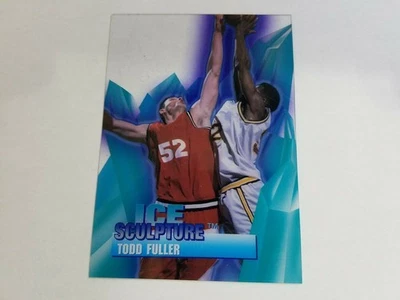 Todd Fuller Warriors 1996-97 Collector's Edge Ice Sculpture Rookie RC #14 - Image 1 of 2