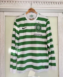 Celtic Glasgow 2012-2013 Home Soccer Long Sleeve Jersey Football Kit Size L - Picture 1 of 18