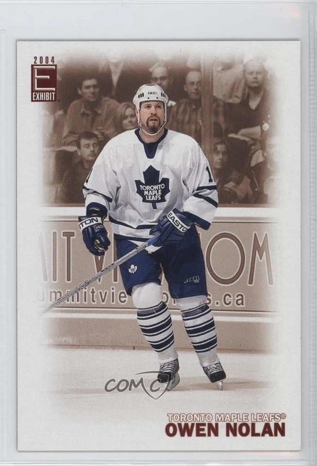 2003-04 Pacific Exhibit Owen Nolan #195 - Image 1 of 2