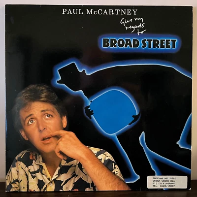 PAUL McCARTNEY - Give My Regards Broad (1984 Holland)- 12" Vinyl Record LP - VG+ - Image 1 of 4
