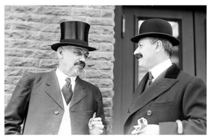 Oscar Hammerstein I With Conductor Cleofonte Campanini Silver Halide Photo - Picture 1 of 1