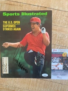 Lee Trevino Signed Sports Illustrated Cover 6/28/71 Golf Masters PGA Auto JSA - Picture 1 of 2