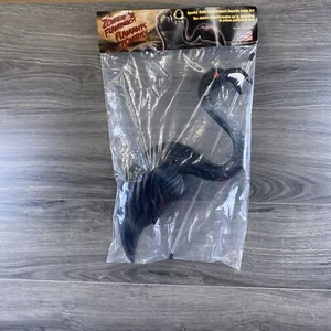 Zombie Flamingos Large Blow Mold Halloween Black Yard Display Scary Lawn Art New - Picture 1 of 7