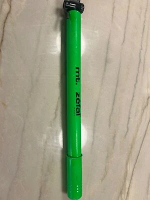 Vintage mt. Bomba de marco fluorescente verde neón Zefal Foto 1 de 4