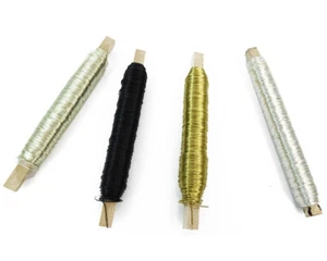 Spoletta Ferro Laccato Mm 0.5 Gr 100 H&R The-wire-man Accessori Fiorista - Imagen 1 de 1