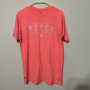 Veece California Collection kurzärmeliges Herren-T-Shirt mit Krähenausschnitt Größe XL - Bild 1 von 8