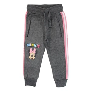 Girls' Jogging Pants. Minnie No. 2, Gray Color 2 To 14 Years - Picture 1 of 6