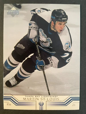 Martin ST.LOUIS 2001-02 Upper Deck Hockey #158 Tampa Bay Lightning - Image 1 of 2