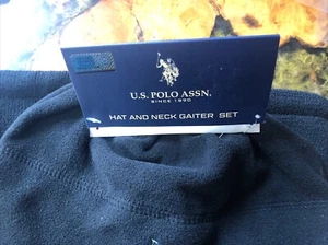 U.S. POLO ASSN.  Hat & Neck Gaiter Set - Picture 1 of 4