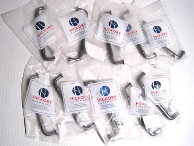 Lote de 10 nuevos HICKORY HERRAJES Cabaña Cajón Tirador Gabinete P3380-BM 128 MM NUEVO EN PAQUETE Foto 1 de 4