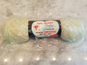 NOS Vintage Red Heart Baby Wintuk Yarn 964 Lullaby - 1oz - 3 Ply - Matching Lots - Picture 1 of 8