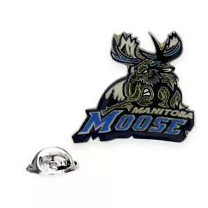 JF Sports Manitoba Moose AHL Team Logo Official Lapel Pin - Bild 1 von 1