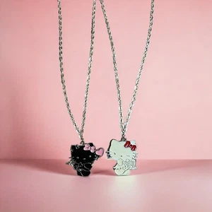 Hello Kitty Halskette, Freundschaft Halskette, Anime Schmuck, Damen Halskette - Bild 1 von 2