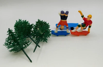 De colección CAKE TOPPER monopatín patinaje árboles panadería artesanías Foto 1 de 4