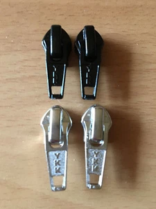2 Schieber YKK 5 mm Kunststoff Reißverschluß (2,90 € stück)Farben Auswahl - Picture 1 of 6