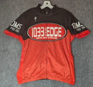 Specialized Bike Jersey Adult XL Red/Black/White Full Zip Short Sleeve - Picture 1 of 10