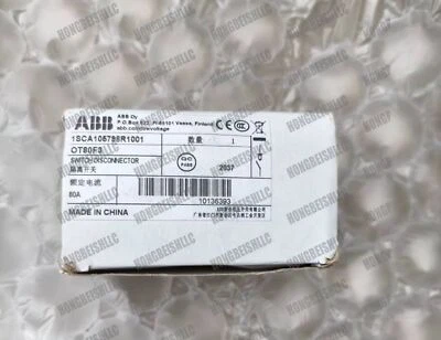 ABB OT80F3 1SCA105798R1001 SWITCH DISCONNECTOR 80A New Expedited Shipping - Image 1 of 4