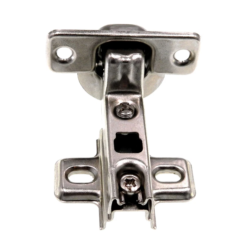 Amerock BP4613D14 Frameless Concealed Hinge With Full Inset - Nickel
