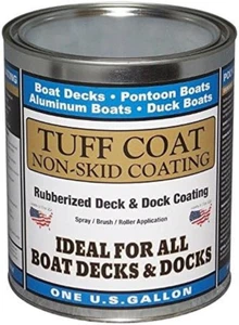 Tuff Coat Light Gray 1 Gallon Submersible UT-211WaterBased Non Skid Coating - Picture 1 of 12