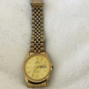 Vintage Mathey Tissot Modern Watch Day Date - Picture 1 of 5