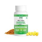 Vasu Nutra PCOS Supplements - 40:1 Ratio Myo-Inositol to D-Chiro Inositol