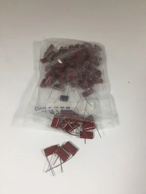 100 шт. .68uf (684) @ 250 В PANASONIC МЕТАЛЛИЗИРОВАННЫЙ ПОЛИЭСТЕР пленка конденсатор  - Изображение 1 из 4