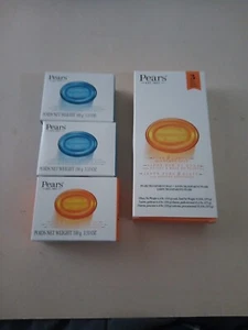 LOTE DE 6 jabones transparentes para peras cuidado suave 3,5 oz y 4,4 oz originales y como nuevos - Imagen 1 de 5