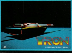 1981 1982 Donruss Tron Movie Walt Disney #66 Tank, Seitenansicht - Bild 1 von 2