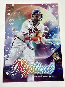 2024 Topps Update Series Baseball Ronald Acuna Jr. Mystical MYS-3 Atlanta Braves - Picture 1 of 2