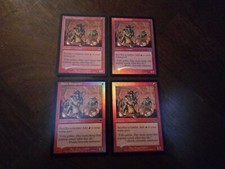 MTG Magic Foil Skirk Prospector x4 Onslaught LP/NM