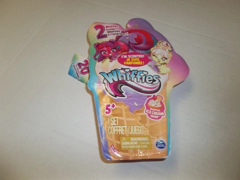 New Whiffies Ice Cream Shop Blind Mystery 2 PACK Scented Collectible Animals Cover