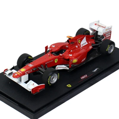 Mattel 1/18 scale car MT1198W Ferrari F150th Italia 2011 F. Alonso Elite - Image 1 of 4