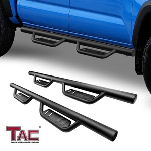 2009-2018 RAM 1500 Crew Cab 4" Drop Side Steps Running Boards Accessories - Picture 1 of 9