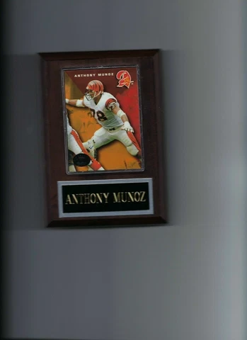 ANTHONY MUNOZ PLAQUE CINCINNATI BENGALS FOOTBALL NFL   C2 Cover