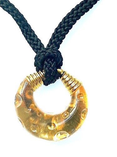 COLLANA ICONICA DIOR TONO ORO "DOLCE VITA" CIAMBELLA 1995 LUNGHEZZA 26" OTTIME CONDIZIONI