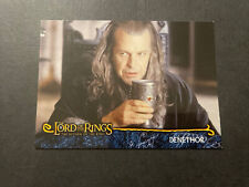 2002 LORD OF THE RINGS TWO TOWERS DENETHOR PROMO R13 CARD EXCLUSIVE BY TOPPS