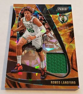 2019-20 Panini Player of the Day Romeo Langford Celtics #24/99 Single Card - Picture 1 of 2