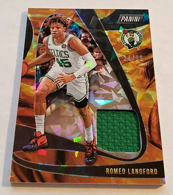 2019-20 Panini Player of the Day Romeo Langford Celtics #24/99 Single Card - Image 1 of 2