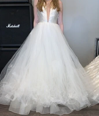 Vestido de novia Liancarlo 6893 talla 6 vestido de fiesta seda tul precio de venta sugerido por el fabricante $3,290 Foto 1 de 3