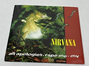 Nirvana - All Apologies / Rape Me / MV - 7" vinyl  45RPM -**Never Played** - Picture 1 of 4