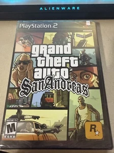 Sealed NEW Grand Theft Auto San Andreas PlayStation 2 PS2 1st Print Hot Coffee! - Picture 1 of 6