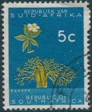 South Africa 1961 SG204 5c Baobab tree FU