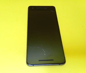 *NO POWER* GOOGLE PIXEL 2 UNLOCKED ANDROID SMART CELL PHONE CELLULAR LTE BLACK - Picture 1 of 6