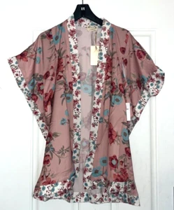 Joyfolie Mia Joy Girls NWT Lana Kimono Oversized Misty Floral size 6 - Picture 1 of 10