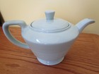 VINTAGE WOODS IRIS WARE (LIGHT BLUE) SMALL TEAPOT - 3/4PT