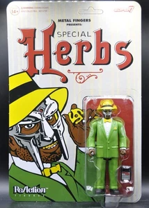 Super7 ReAction Figur: MF DOOM (Special Herbs) [Neu] - Unpunched Card - Bild 1 von 2
