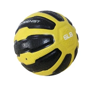 Rubber Medicine Ball with Textured Grip, Available in 9 Sizes, 2-20 LB, Weigh... - Picture 1 of 7