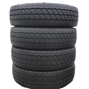 4 x BRIDGESTONE 195/80 R14C 106/104R Duravis Sommerreifen 2017 9-9,5mm Wie Neu - Bild 1 von 7