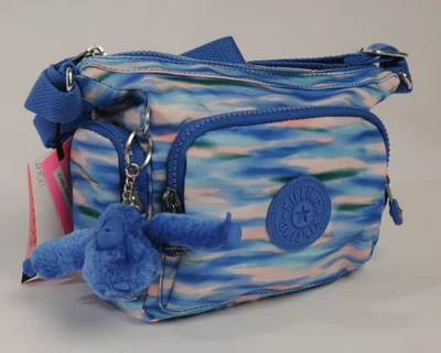 Kipling GABBIE Mini Crossbody Bag, Diluted Blue, Umhängetasche, NEU - Bild 1 von 4