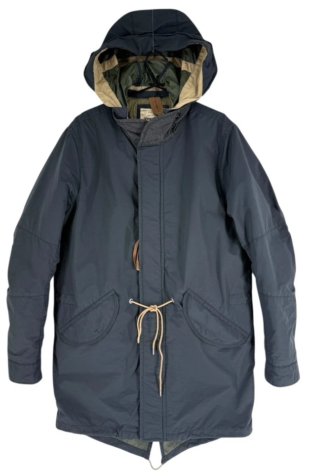 Abrigo chaqueta con capucha parka cola de pez JACK & JONES para hombre talla L Foto 1 de 4